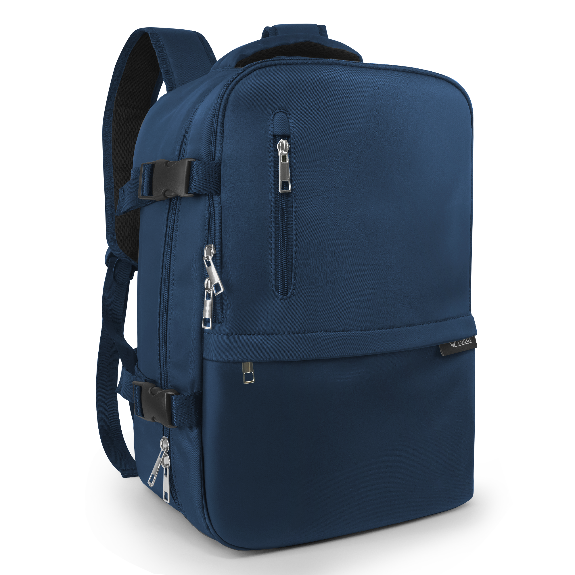 LUGG - Waterproof & Durable Travel Backpack for Ryanair Underseat - Fits 15" Laptop - Anti-Theft Pocket - Multiple Compartments for Storage - Lightweight Carry-On Cabin Bag - 20L- 40x20x25cm