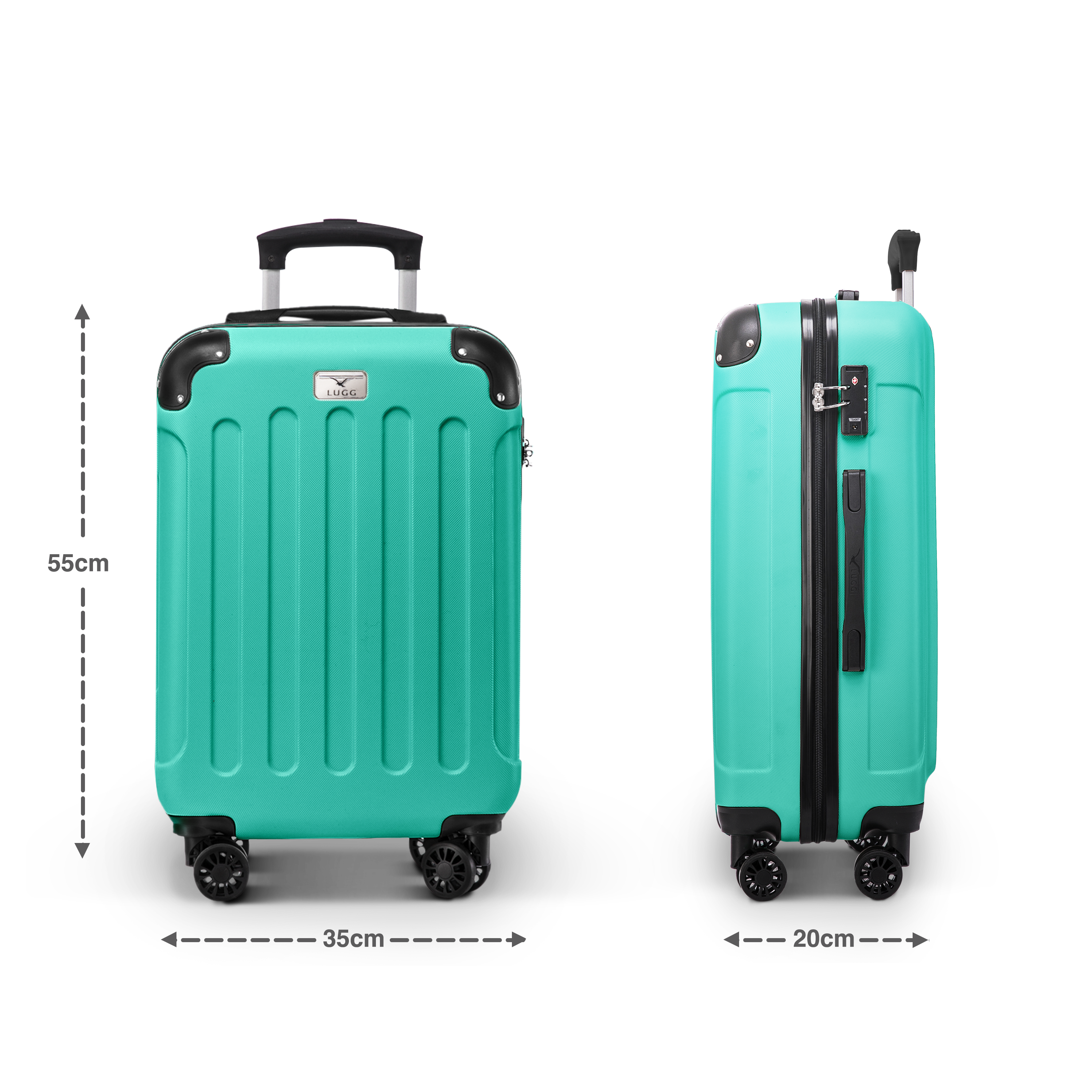 Skywander 20" Cabin Suitcase in Mint