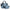 Slate blue waterproof travel duffle bag with matching toiletry bag set
