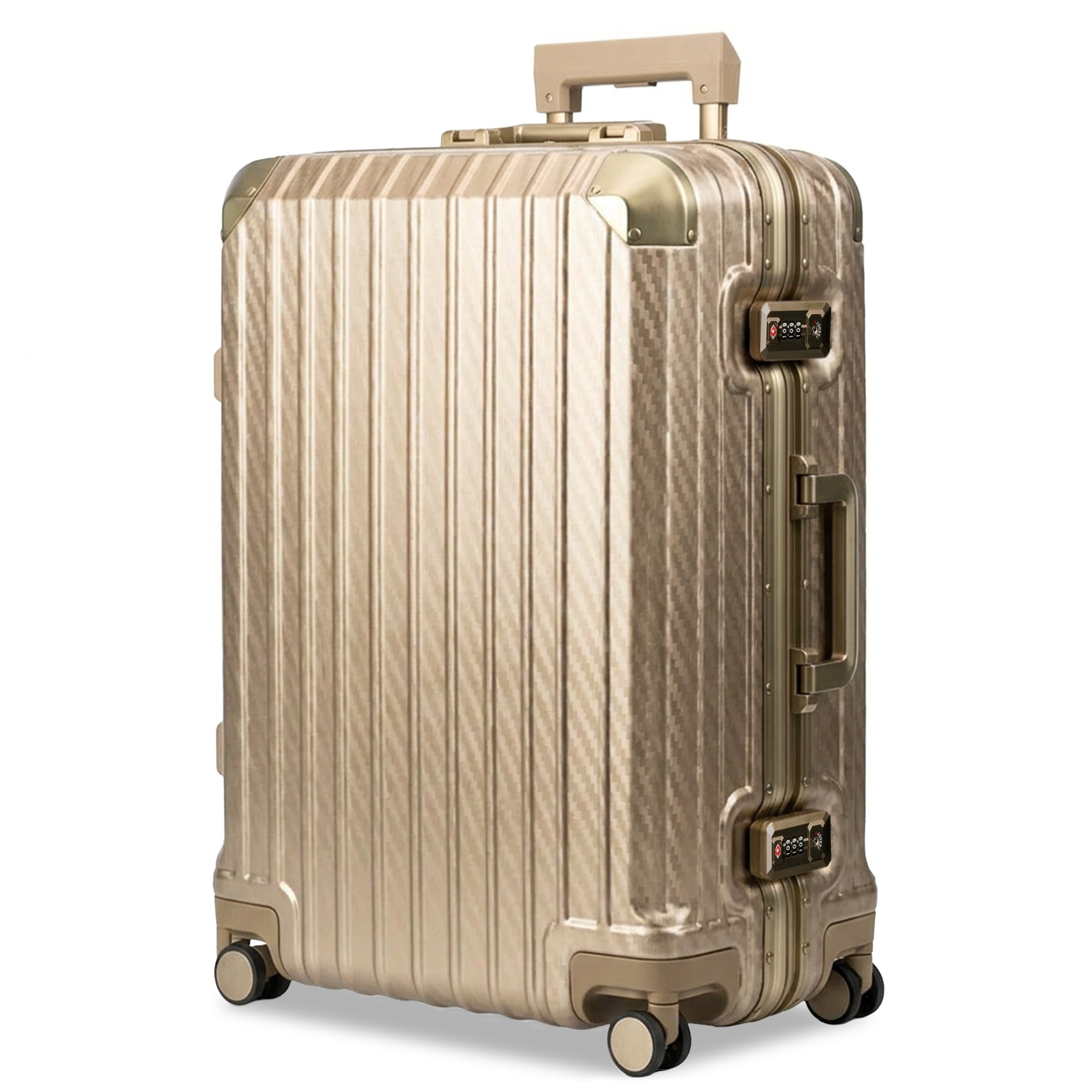 LUGG Solo Explorer 28" Hard Shell Suitcase 75x52x31cm 5yr Warranty Gold