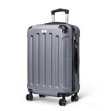 24" Skywander Medium Suitcase - Silver