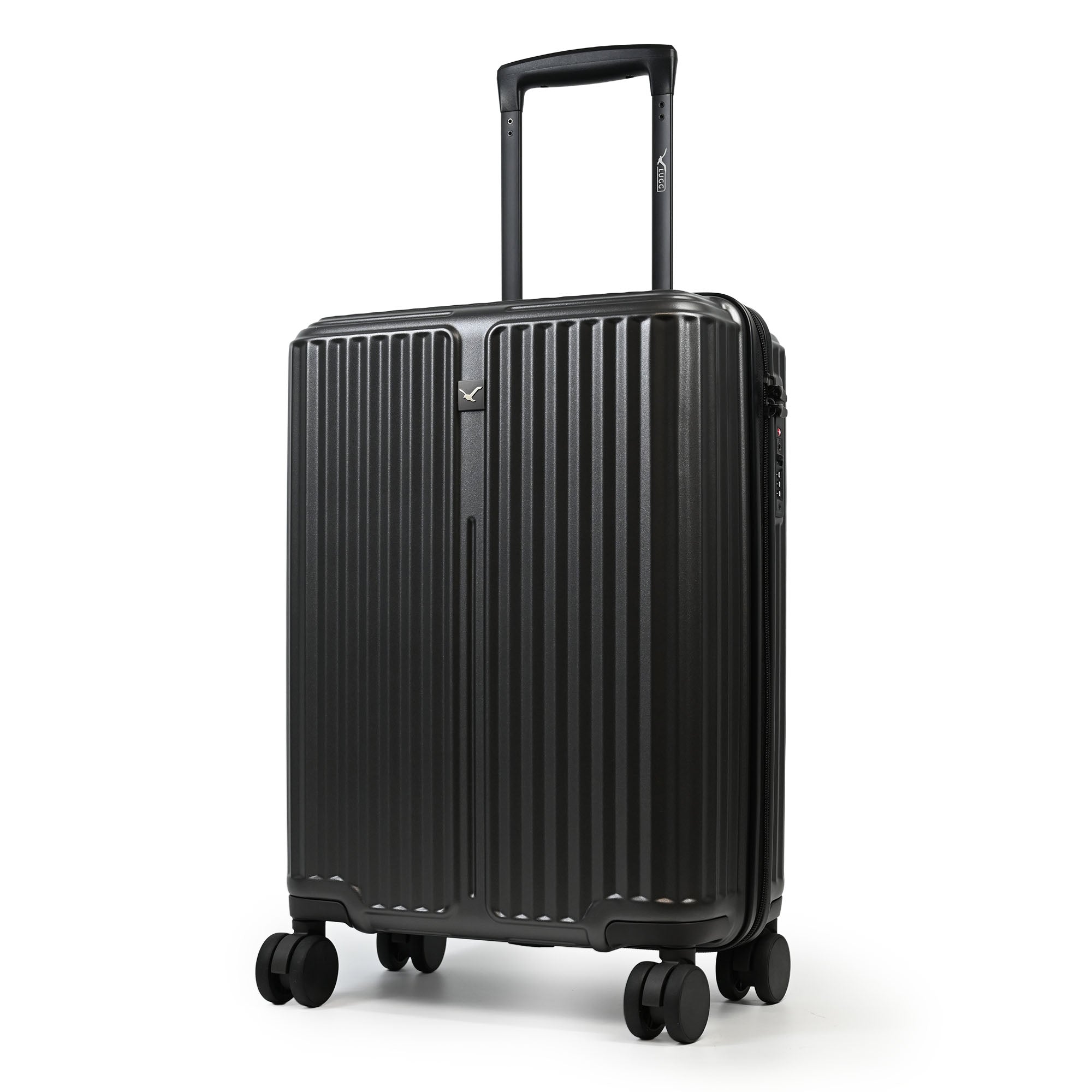 Lugg Airglide 20" Cabin Suitcase in Black