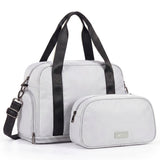 Waterproof Duffle & Toiletry Bag Set - Silver | EasyJet Cabin Size