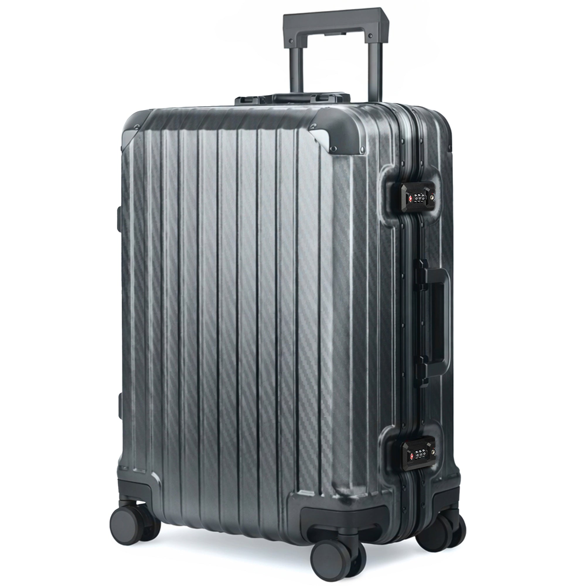 LUGG Solo 20" Hard Shell Suitcase 55x38x22  5yr Warranty Grey