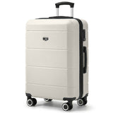 LUGG Stone 24" hard shell medium suitcase with spinner wheels & telescopic handle