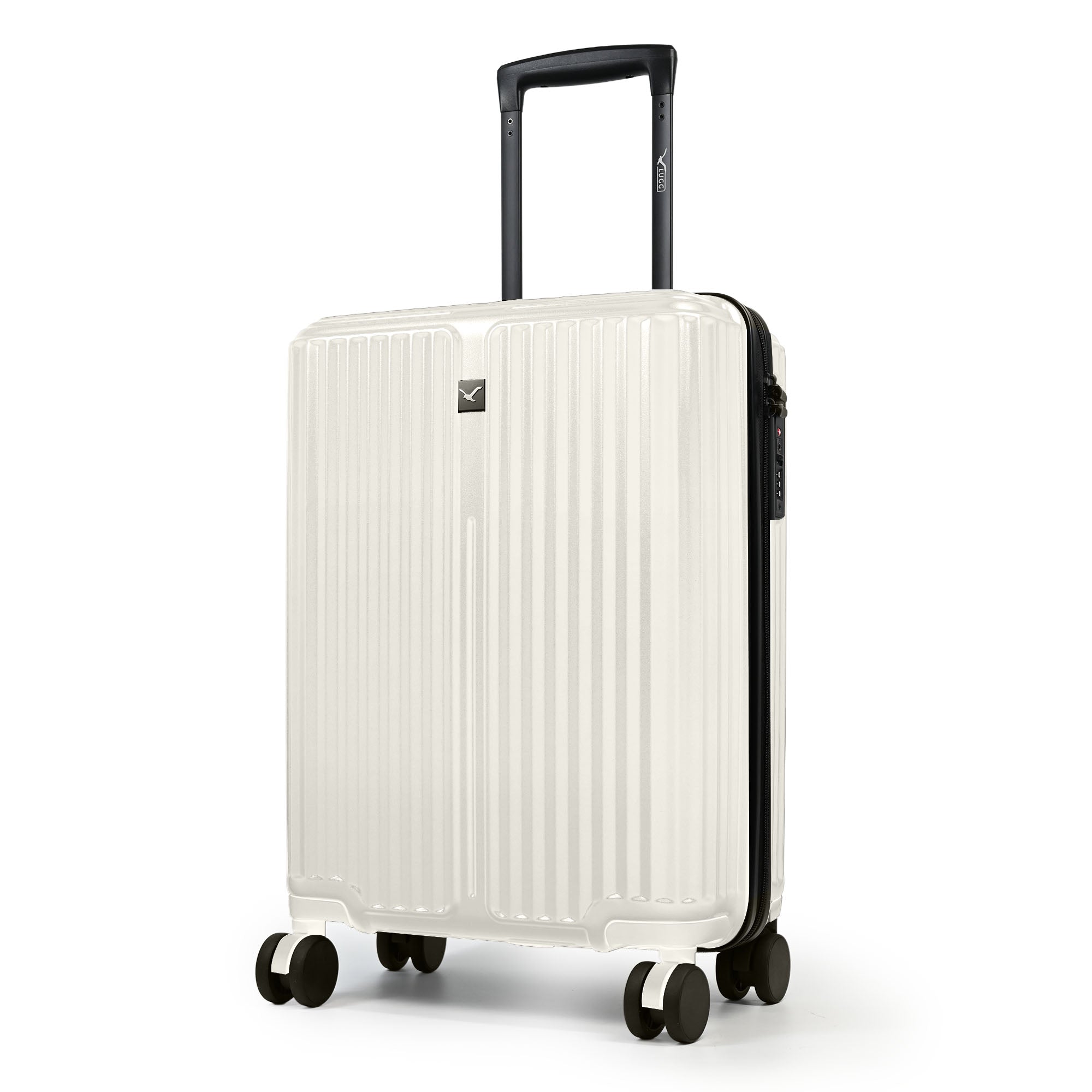 Lugg Airglide 20" Cabin Suitcase in Ivory