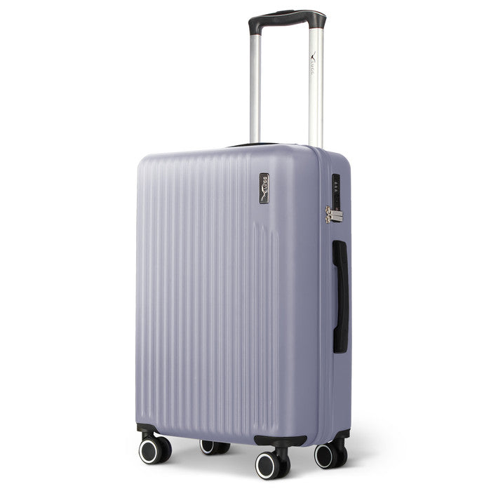 Hazy Vacay 55x35x23cm cabin suitcase, hard shell carry-on with spinner wheels