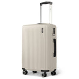 Stone Vacay 55x35x23cm cabin suitcase, hard shell carry-on with spinner wheels