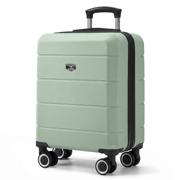 Sage Green 15in Jetset hard shell cabin bag, 4-wheel spinner easyJet approved hand luggage