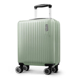 Sage Green Vacay 45x33x20cm cabin bag, hard shell carry-on suitcase with spinner wheels