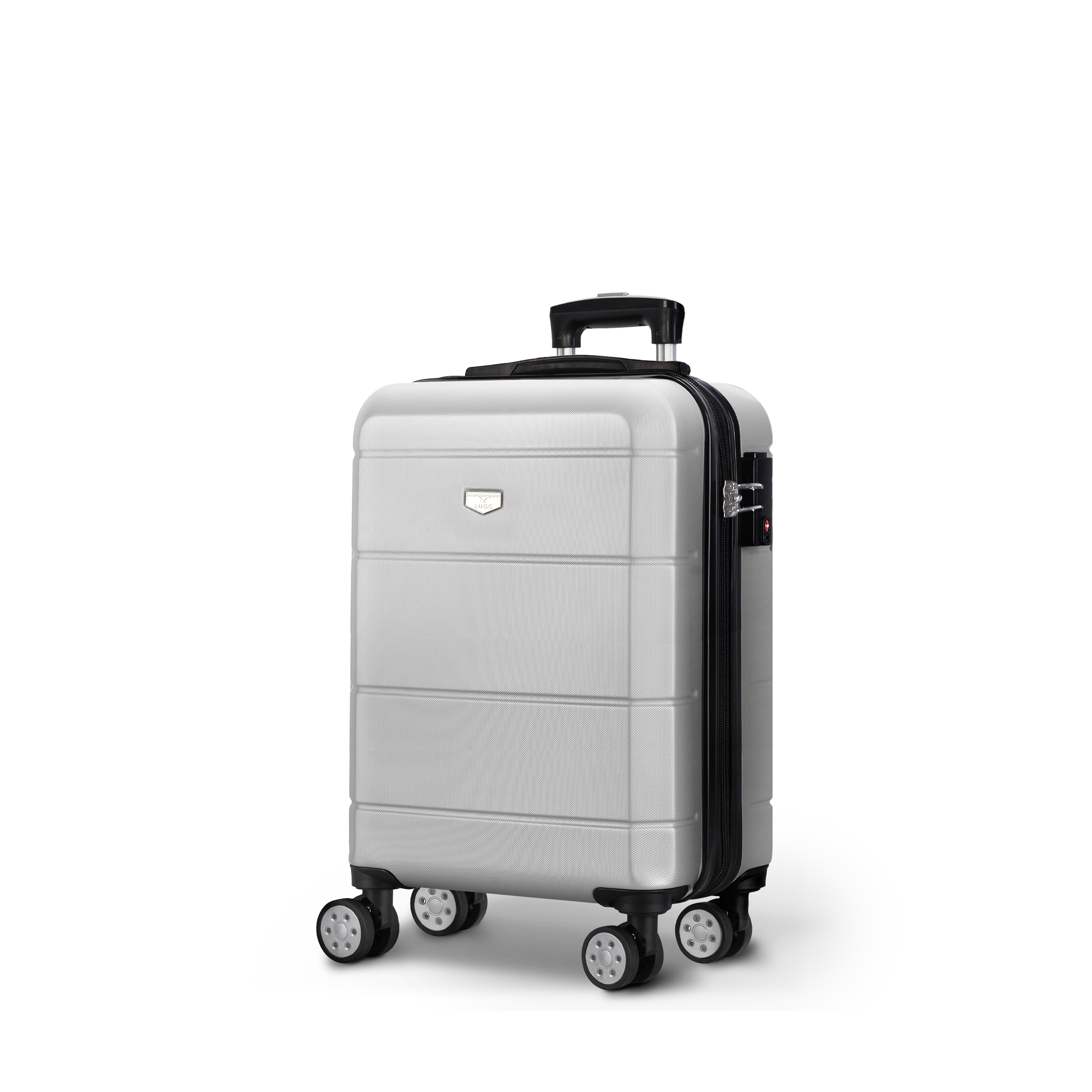 Jetset 20" Cabin Suitcase in Silver