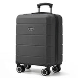 Black 15in Jetset hard shell cabin bag, 4-wheel spinner easyJet approved hand luggage
