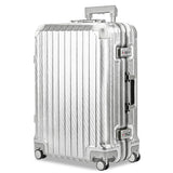 Solo Explorer 28" Hard Shell Suitcase - Metallic Silver