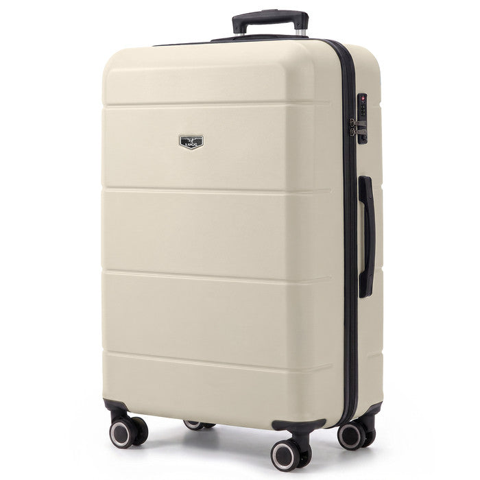 Stone 32 inch hard shell suitcase, extra large check-in size with spinner wheels