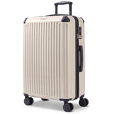 Lugg 28in Sky Rover large suitcase in Stone, hard shell hold luggage, 4 spinner wheels