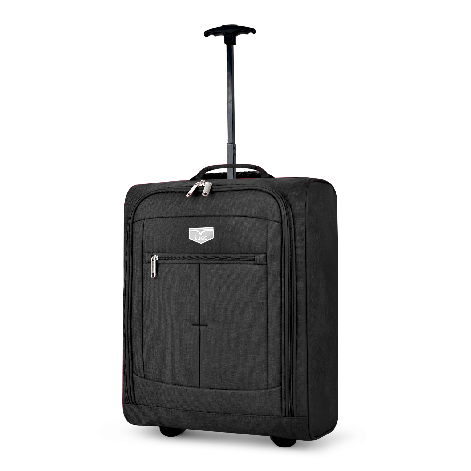 Soft Cabin Bag for Ryanair & EasyJet Priority Overhead Locker - Black