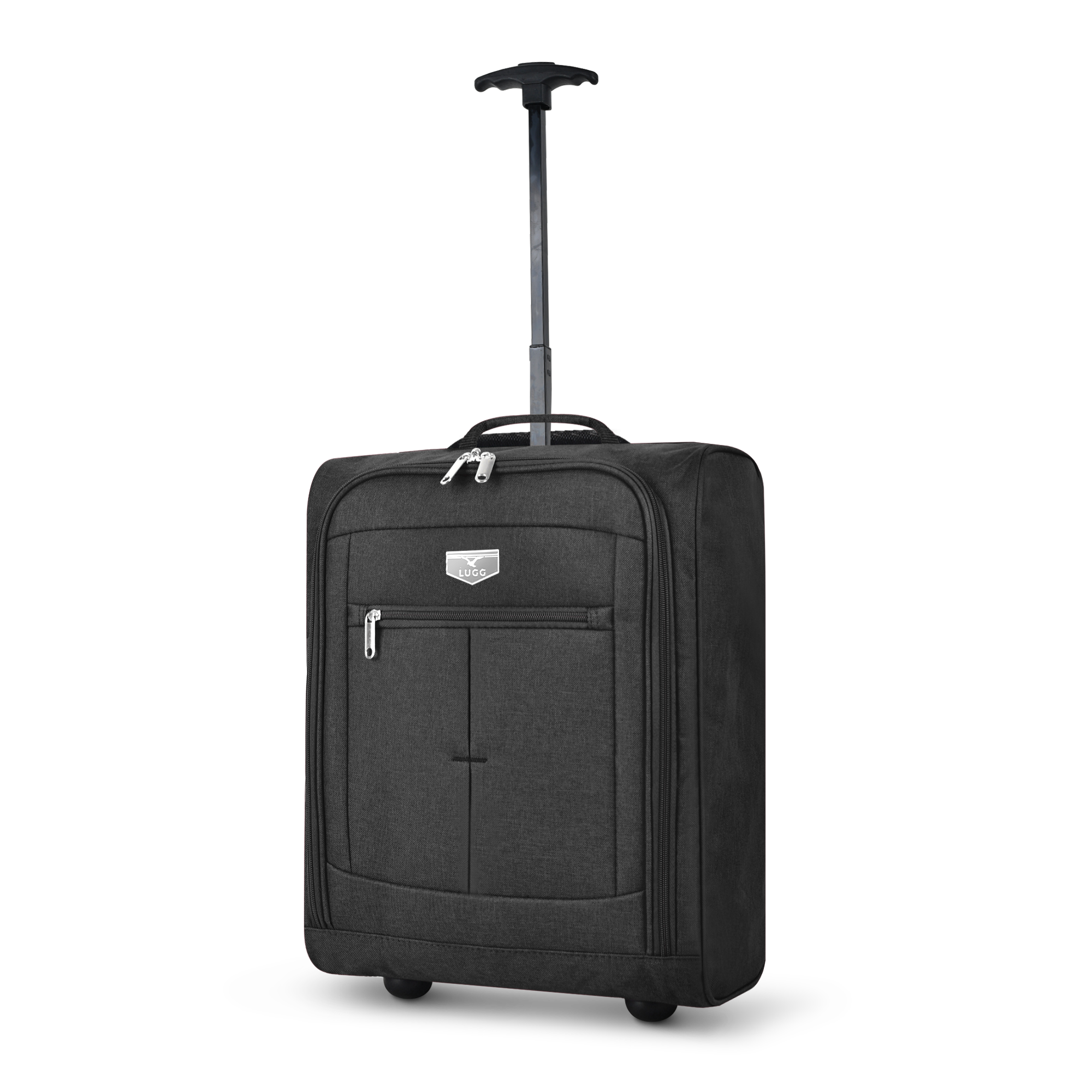 Cabin Approved Lightweight Travel Bag with Wheels - Black