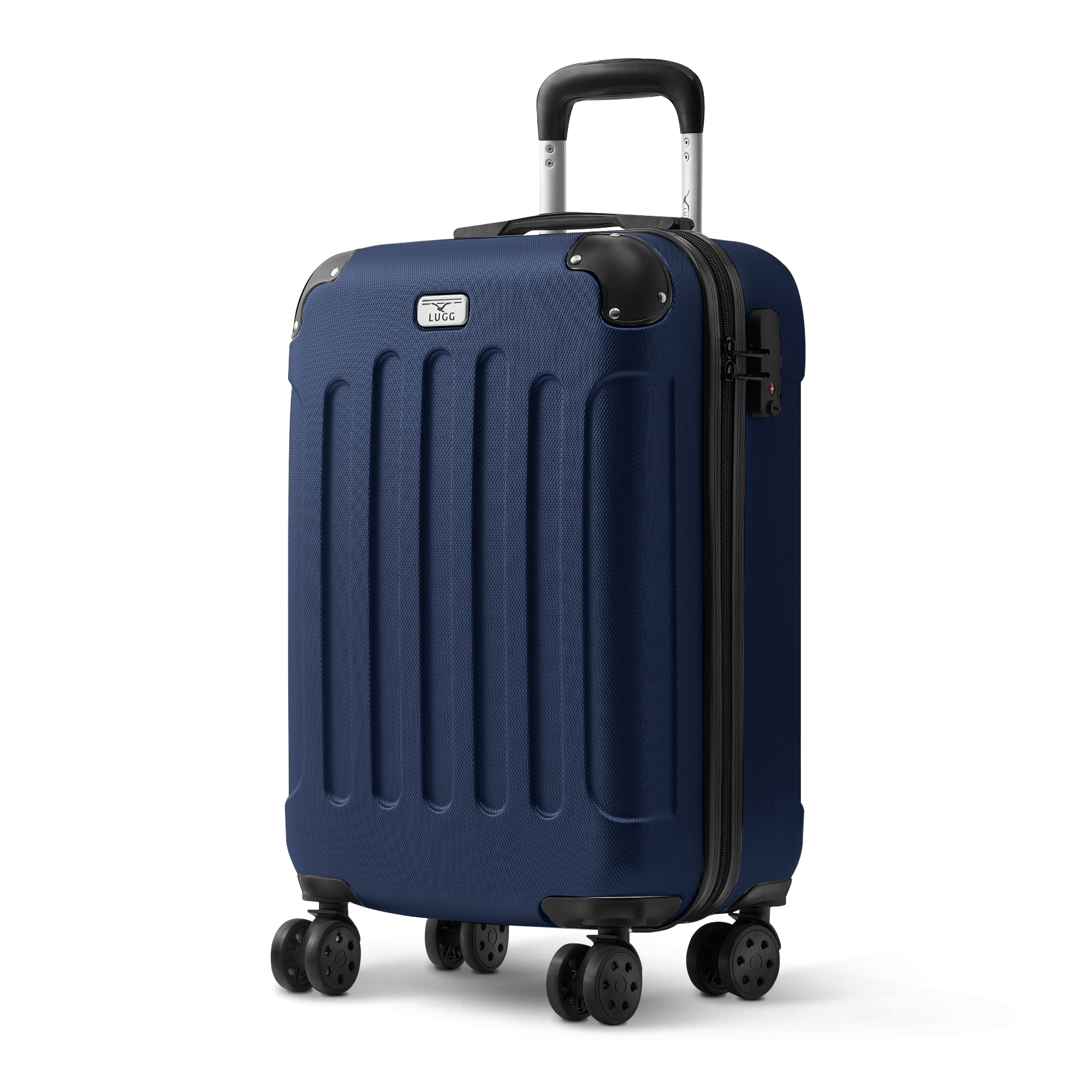 LUGG Skywander 20-Inch Midnight Blue Suitcase: Premium Travel Gear