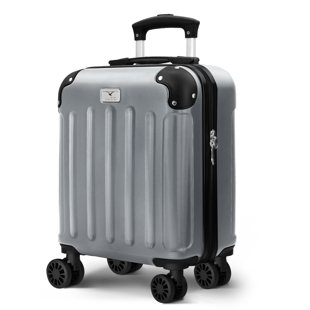 LUGG Reiskofferset - Jetset 3-delige hardshell-bagage, 20 25 29 sterk en lichtgewicht met veilig TSA-slot, gladde 360° wielen, interne zakken, goedgekeurd door luchtvaartmaatschappijen, marineblauw LUGG Reiskofferset - Jetset 3-delige hardshell-bagage, 20 25 29 sterk en lichtgewicht met veilig TSA-slot, gladde 360° wielen, interne zakken, goedgekeurd door luchtvaartmaatschappijen, marineblauw