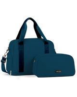 Waterproof Duffle & Toiletry Bag Set - Teal | EasyJet Cabin Size