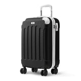 20" Skywander Cabin Suitcase - Black & White