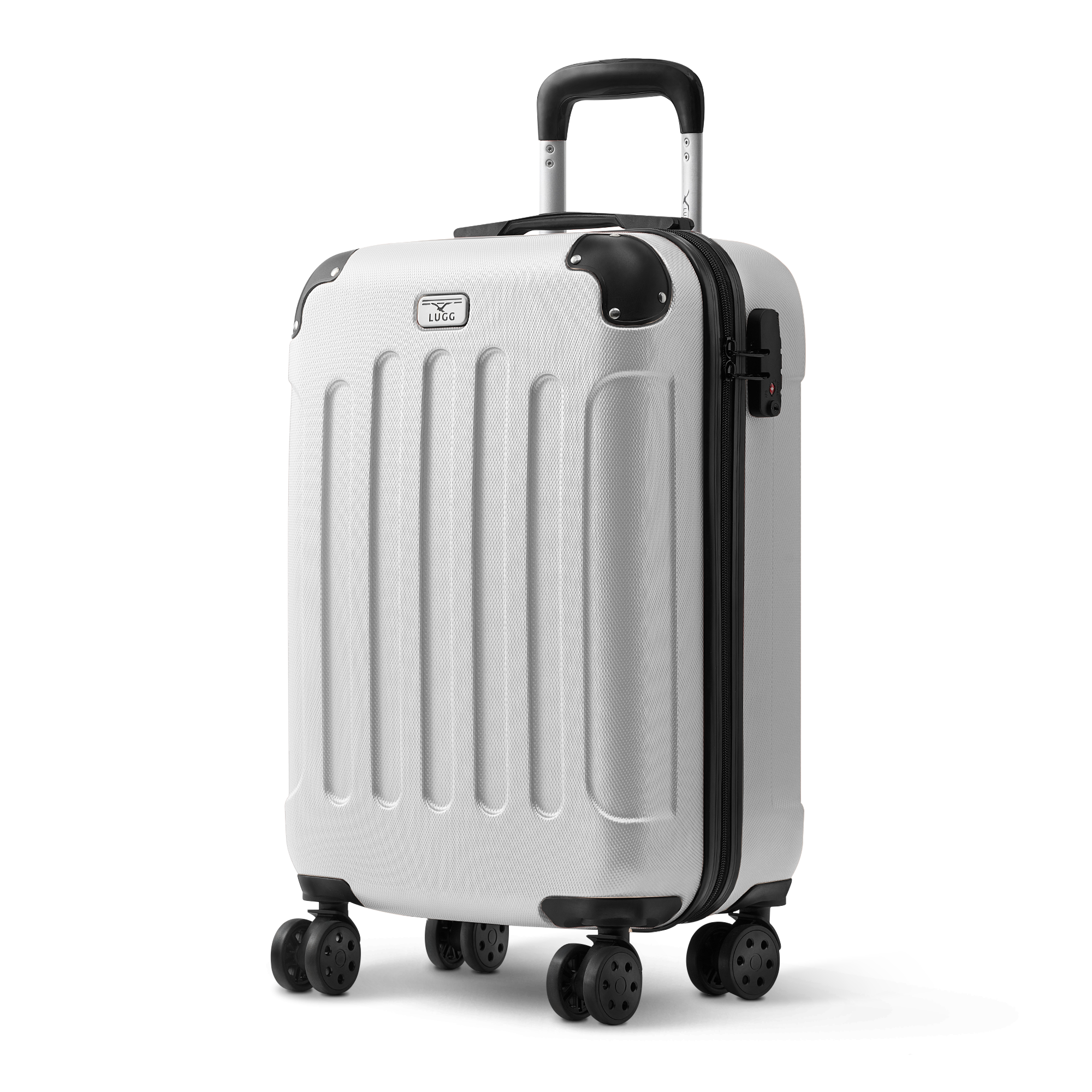 Skywander 20" Cabin Suitcase in White