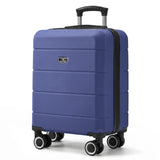 Midnight Blue 15in Jetset hard shell cabin bag, 4-wheel spinner easyJet approved hand luggage