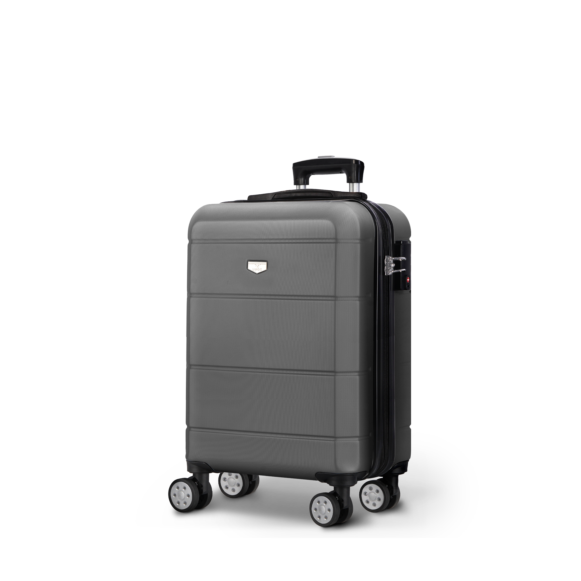 Jetset 20-Inch Suitcase in Gunmetal Grey
