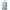 Vacay Slate Blue 24" hard shell medium suitcase with spinner wheels & telescopic handle