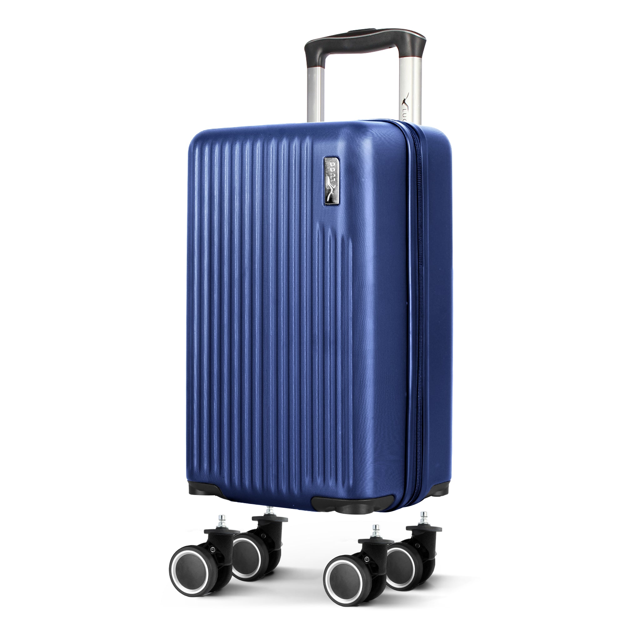 LUGG 40cm Vacay Suitcase ABS Luggage, Aluminium Trolley Handle, 360° Spinner Wheels, Water-Resistant & Durable Material - Airline Compatible (40 x 30 x 20cm)- Dusk