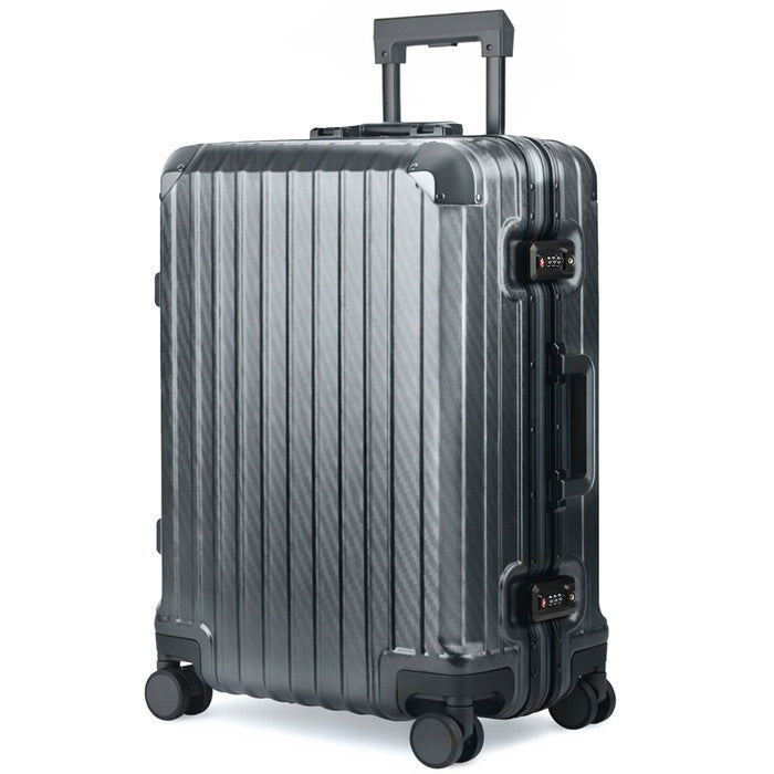 LUGG Solo 20" Hard Shell Suitcase 55x38x22  5yr Warranty Grey