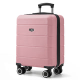 Rose Gold 15in Jetset hard shell cabin bag, 4-wheel spinner easyJet approved hand luggage