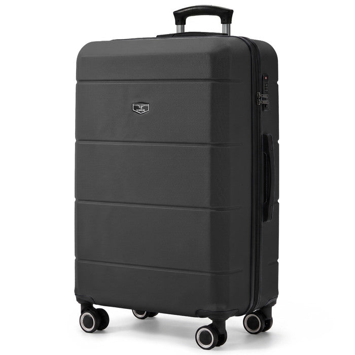 28" Jetset Large Suitcase - Black