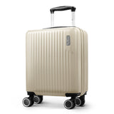 Earth Vacay 45x33x20cm cabin bag, hard shell carry-on suitcase with spinner wheels