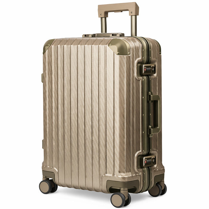 LUGG Solo 20" Hard Shell Suitcase 55x38x22  5yr Warranty Gold