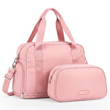 Waterproof Duffle & Toiletry Bag Set - Rose Gold | EasyJet Cabin Size
