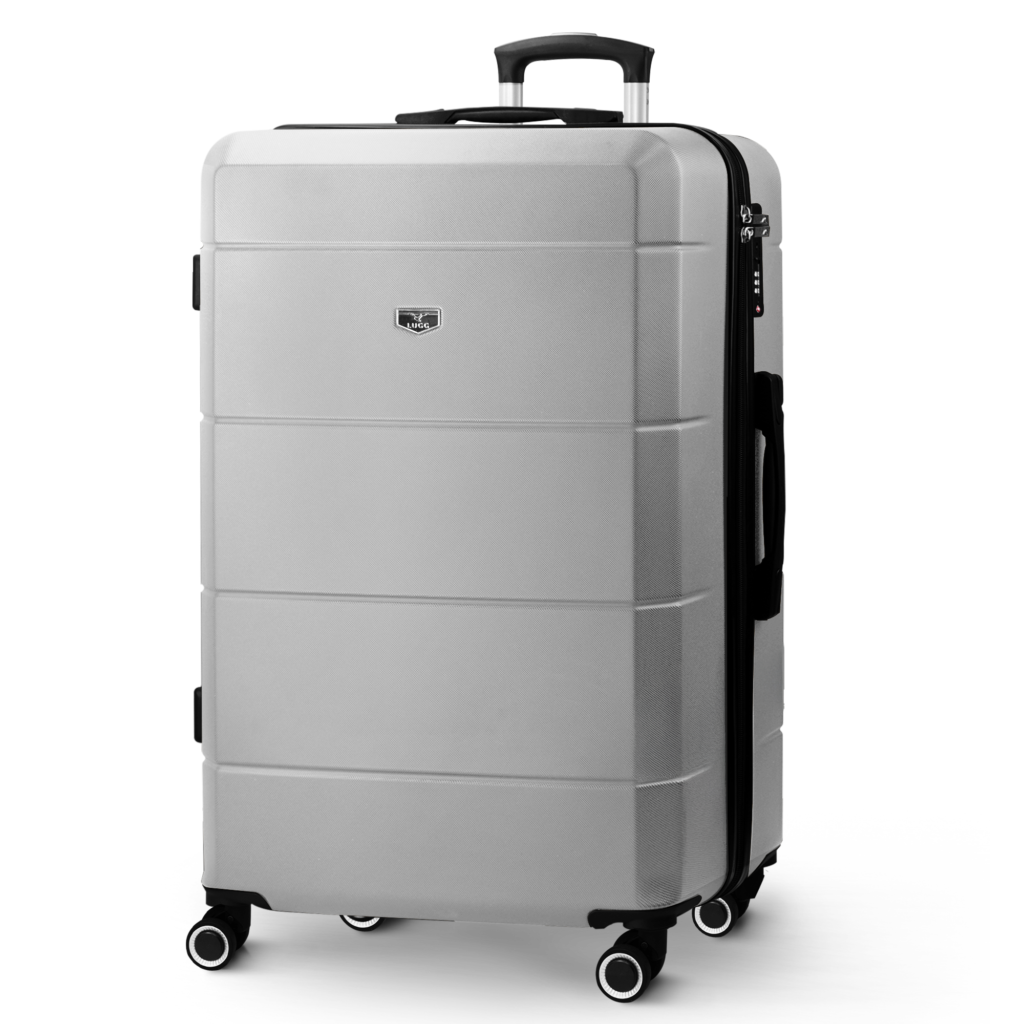 Jetset 28" Large Suitcase in Silver