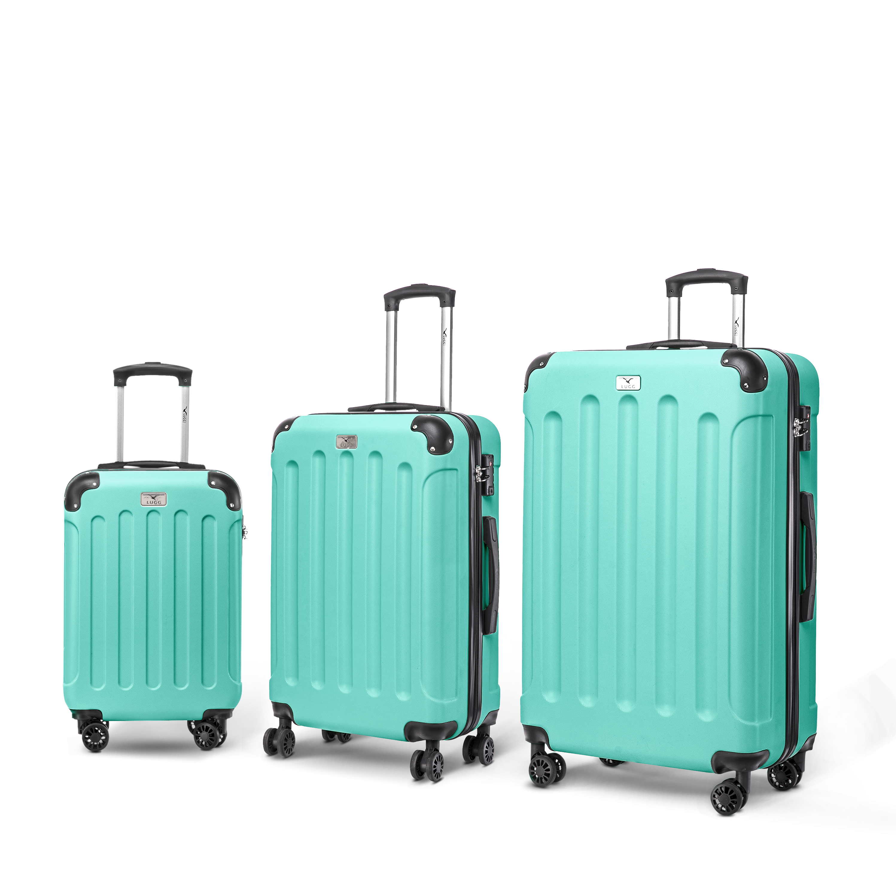 Skywander 3pc Suitcase Set in Mint