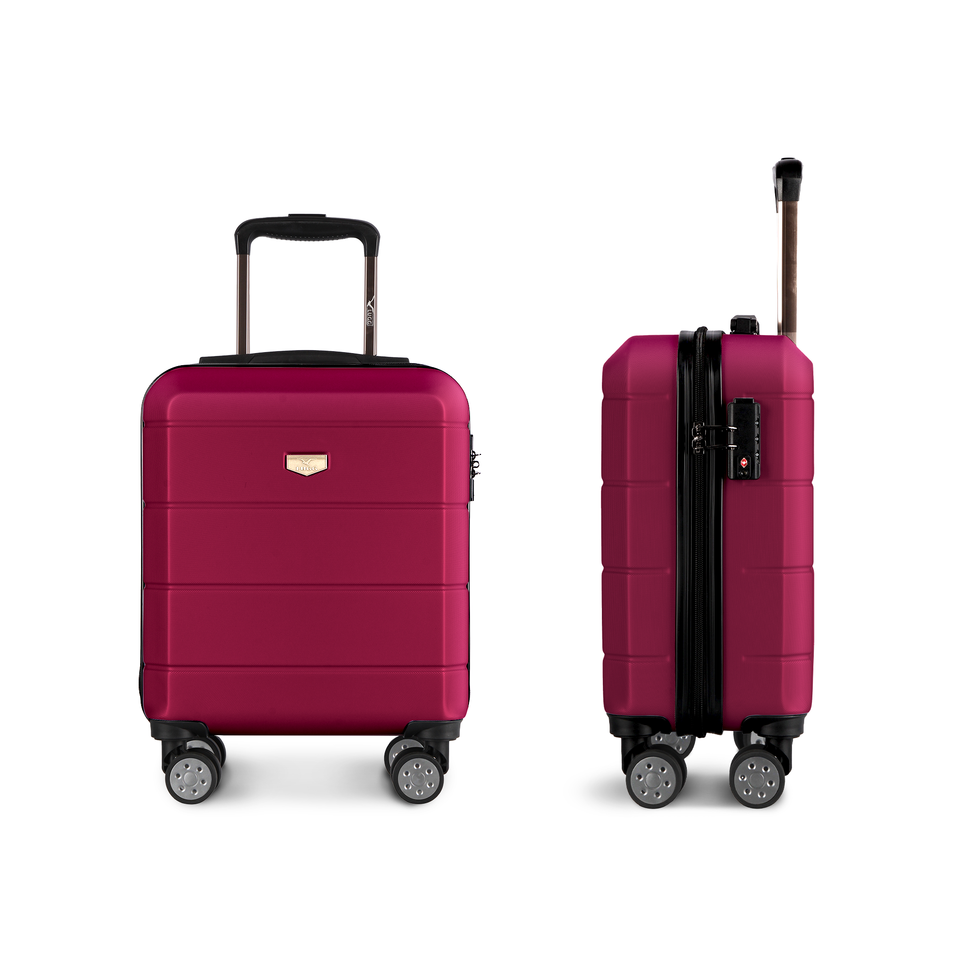 Jetset Cabin Suitcase in Burgundy
