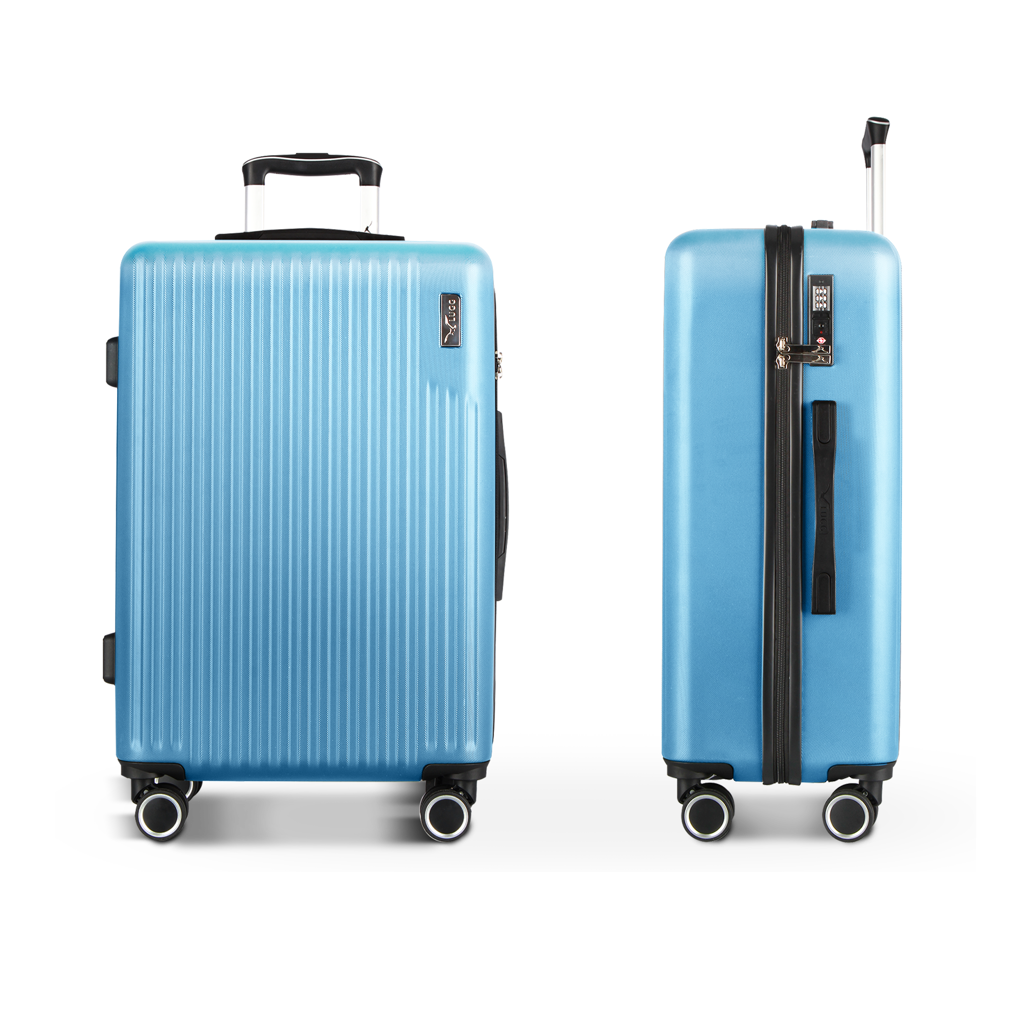 Vacay 24" Suitcase in Light Blue