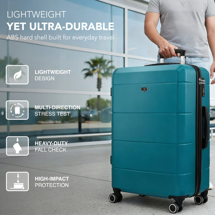 28" Jetset Large Suitcase - Teal