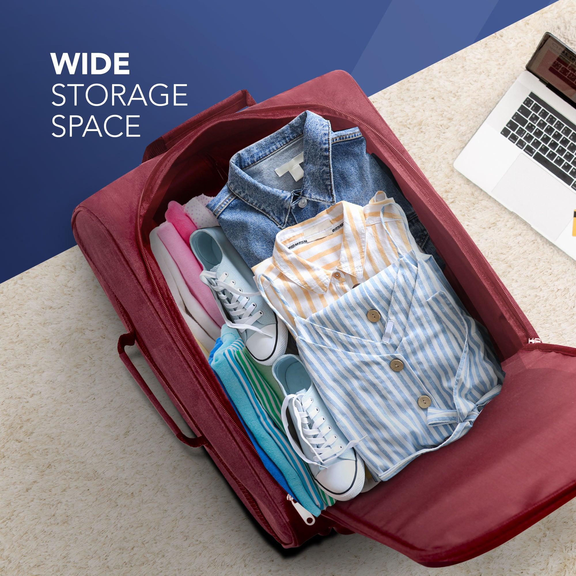 Soft Cabin Bag for EasyJet Overhead Locker - Red