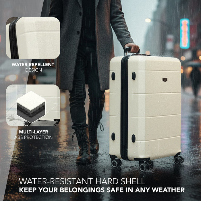 28" Jetset Large Suitcase - Ivory