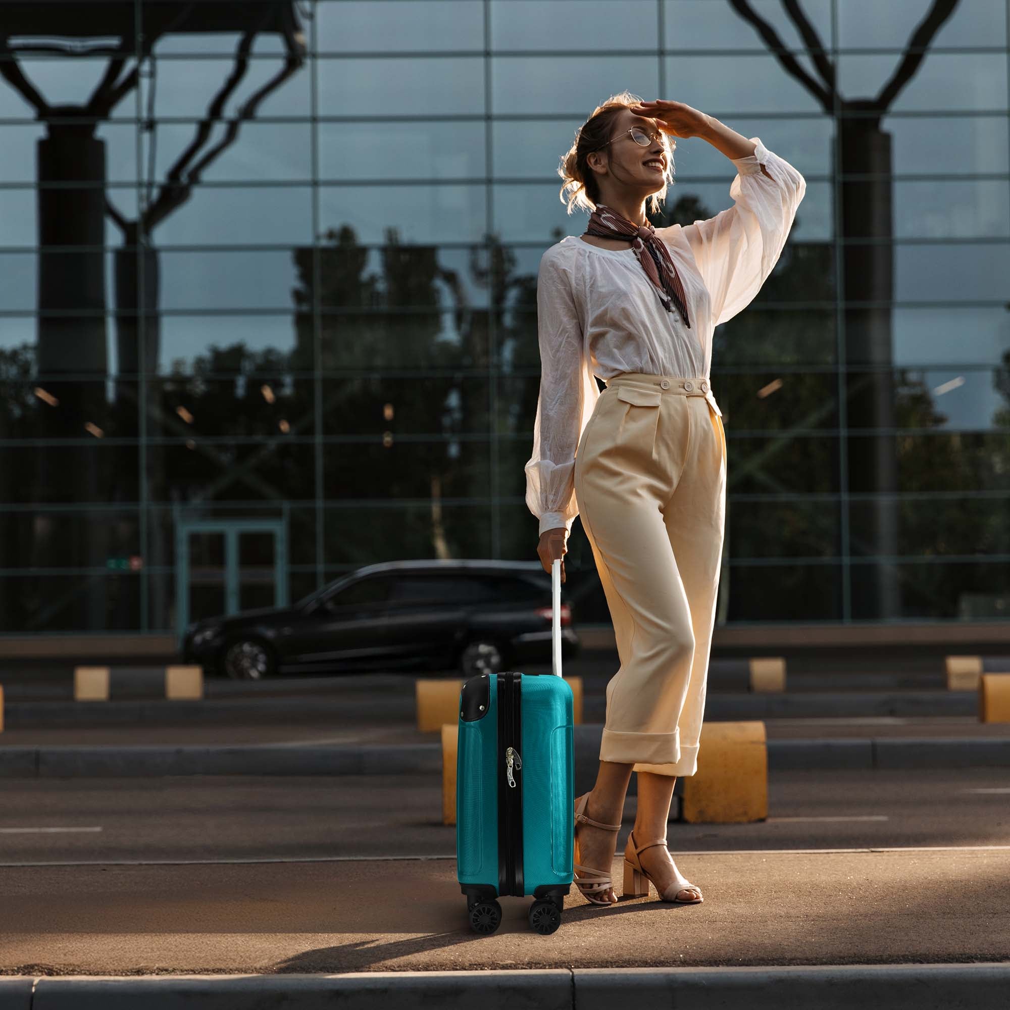 40cm Skywander Underseat Cabin Bag - Teal