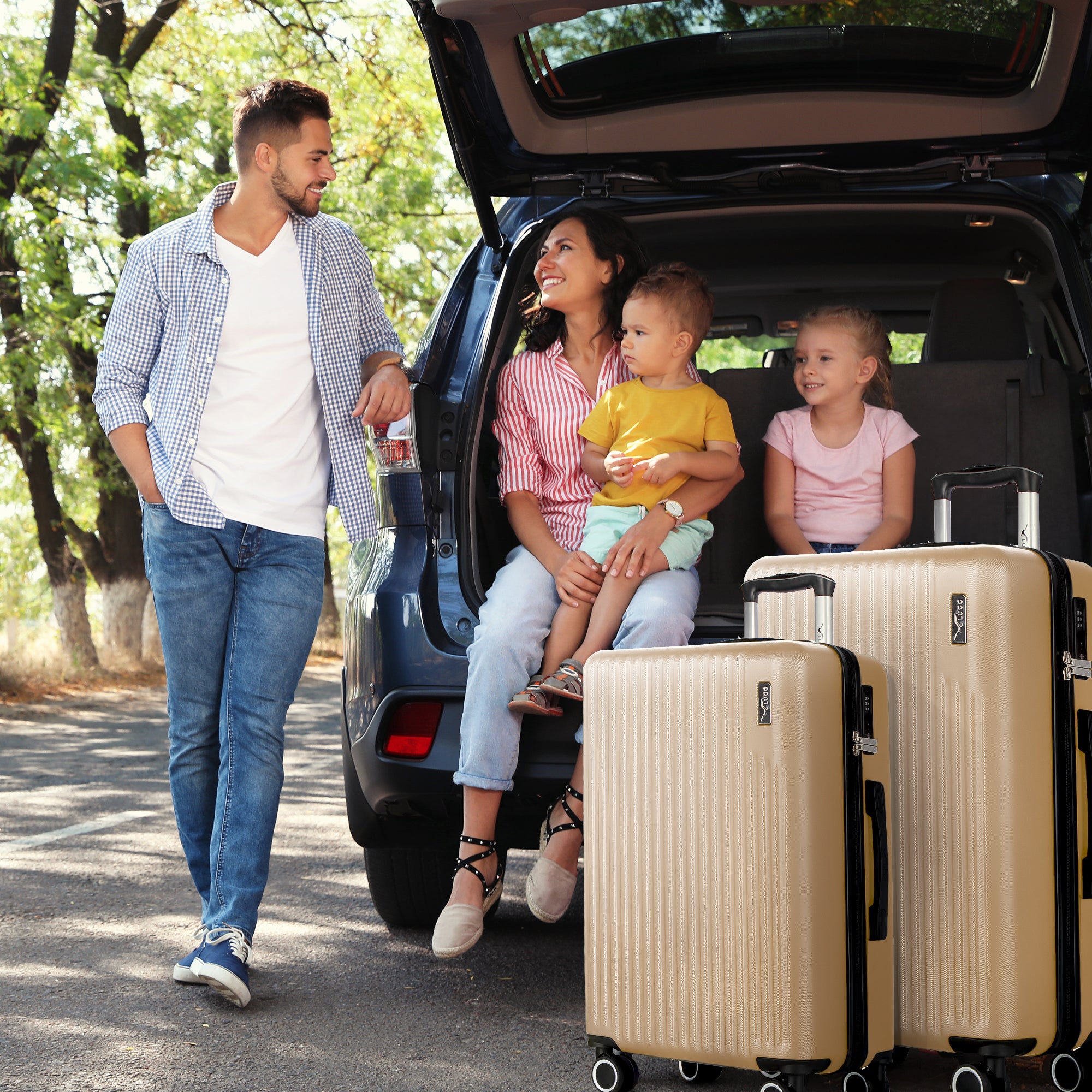 20" Vacay Cabin Suitcase - Sunset