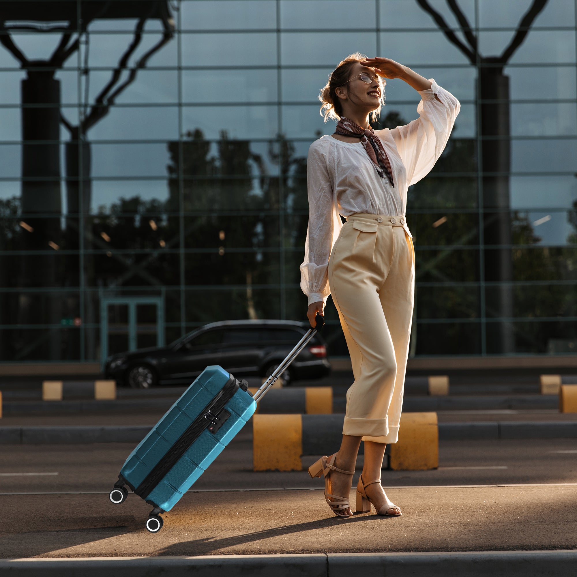 Jetset 20" Cabin Suitcase in Teal