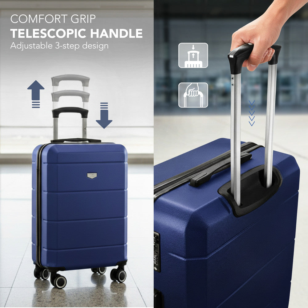 20" Jetset Cabin Suitcase - Midnight Blue