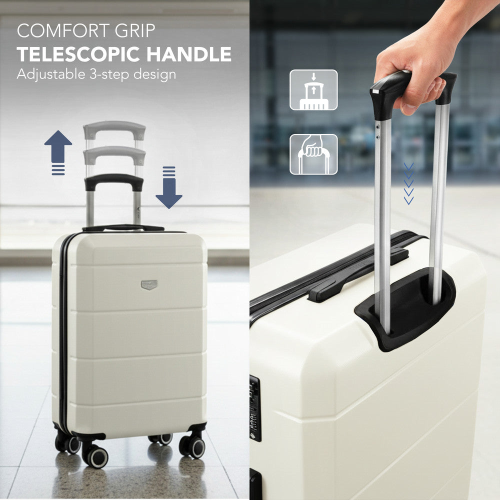 20" Jetset Cabin Suitcase - Ivory