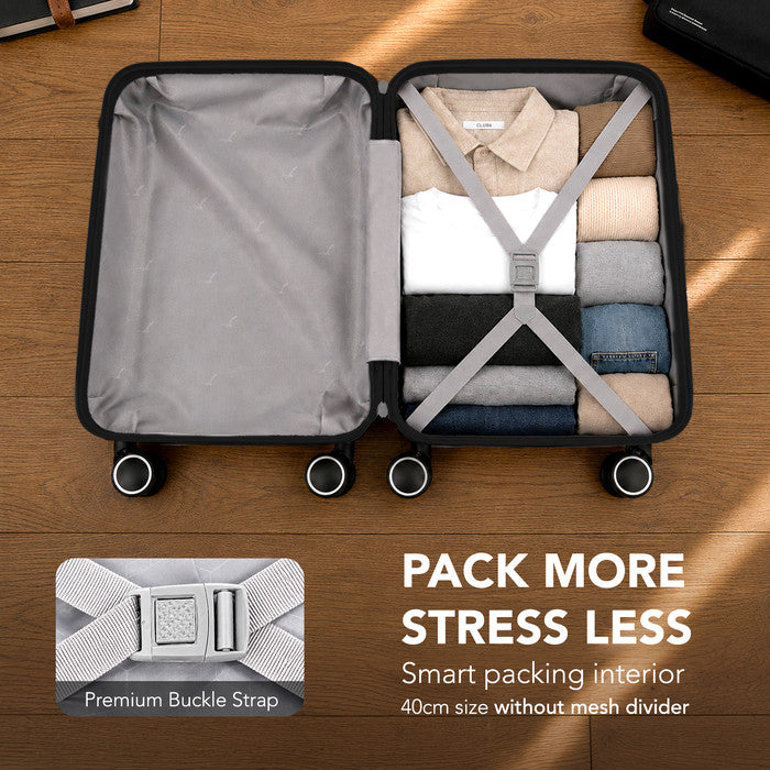 40cm Vacay Underseat Cabin Bag - Shadow
