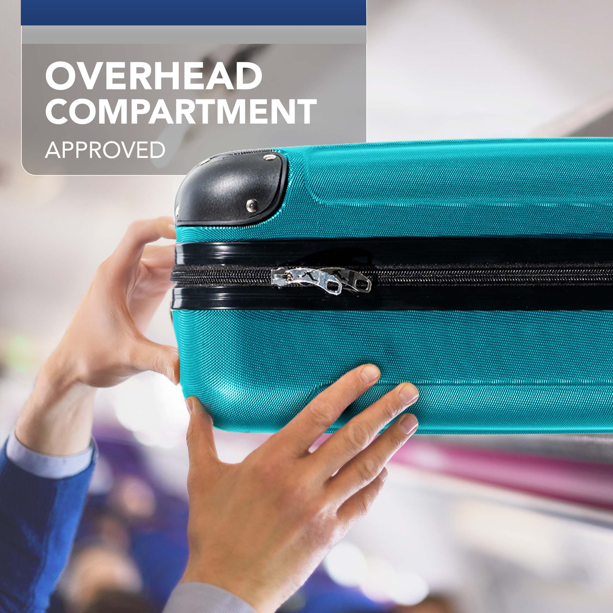 40cm Skywander Underseat Cabin Bag - Teal